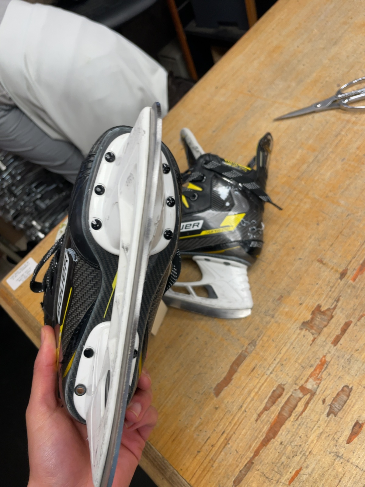Bauer Supreme Ignite Pro Size 2.5 Ice Hockey Skates