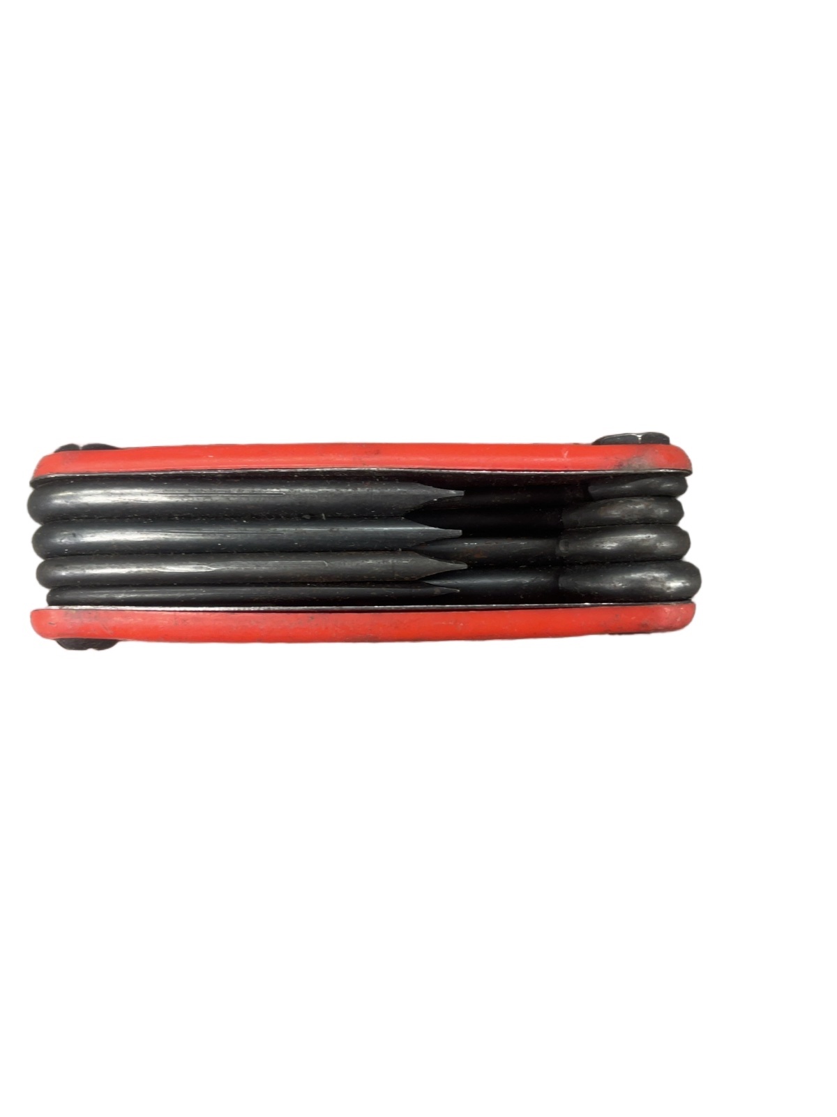 Folding Hex Key Bike Multi-Tool Red Good