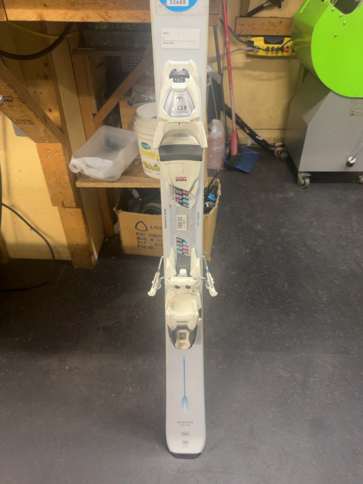 Blizzard Elevate 7.7 Women's Skis with Marker Bindings - 153 cm-freshly waxed and tuned