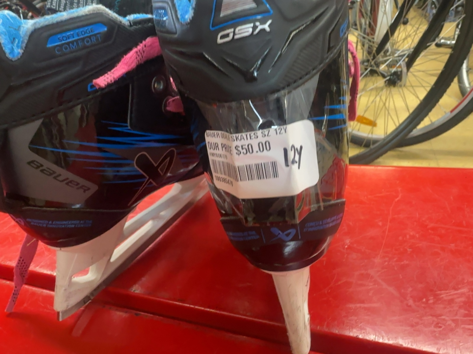 Bauer GSX Youth Goalie Skates Size Y12