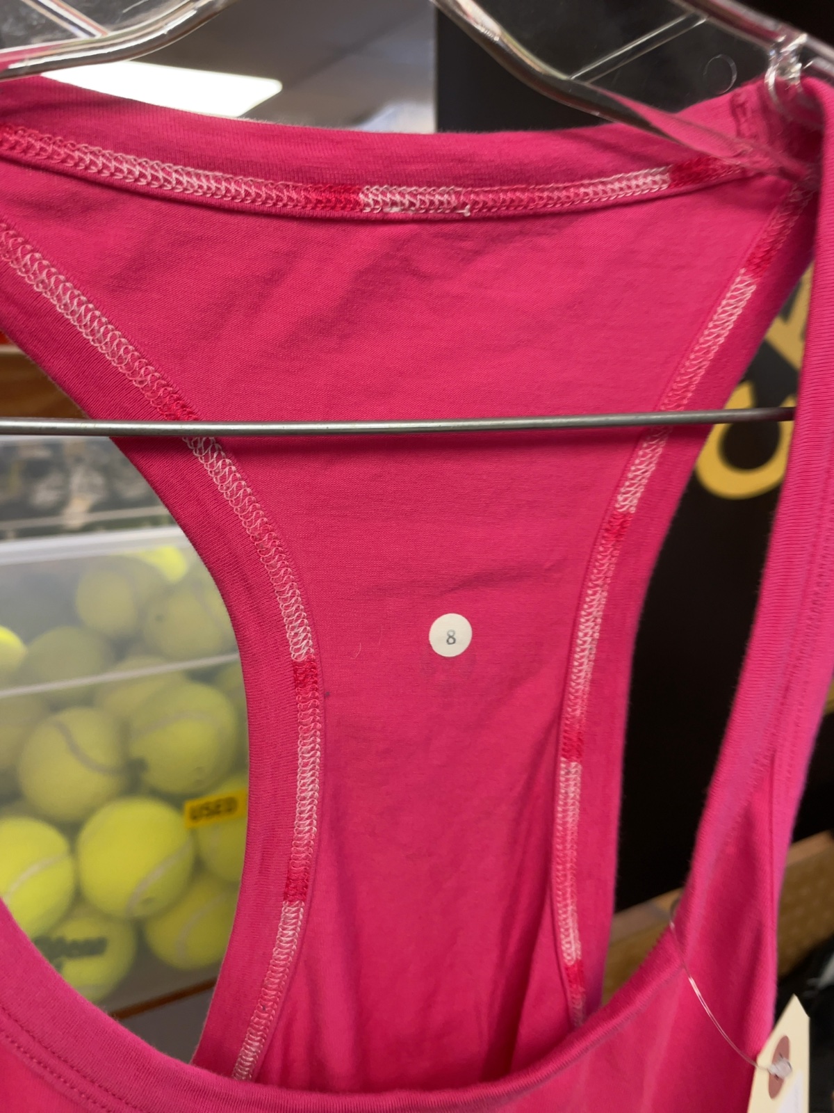 Lululemon Size 8 Racerback Tank Top Pink