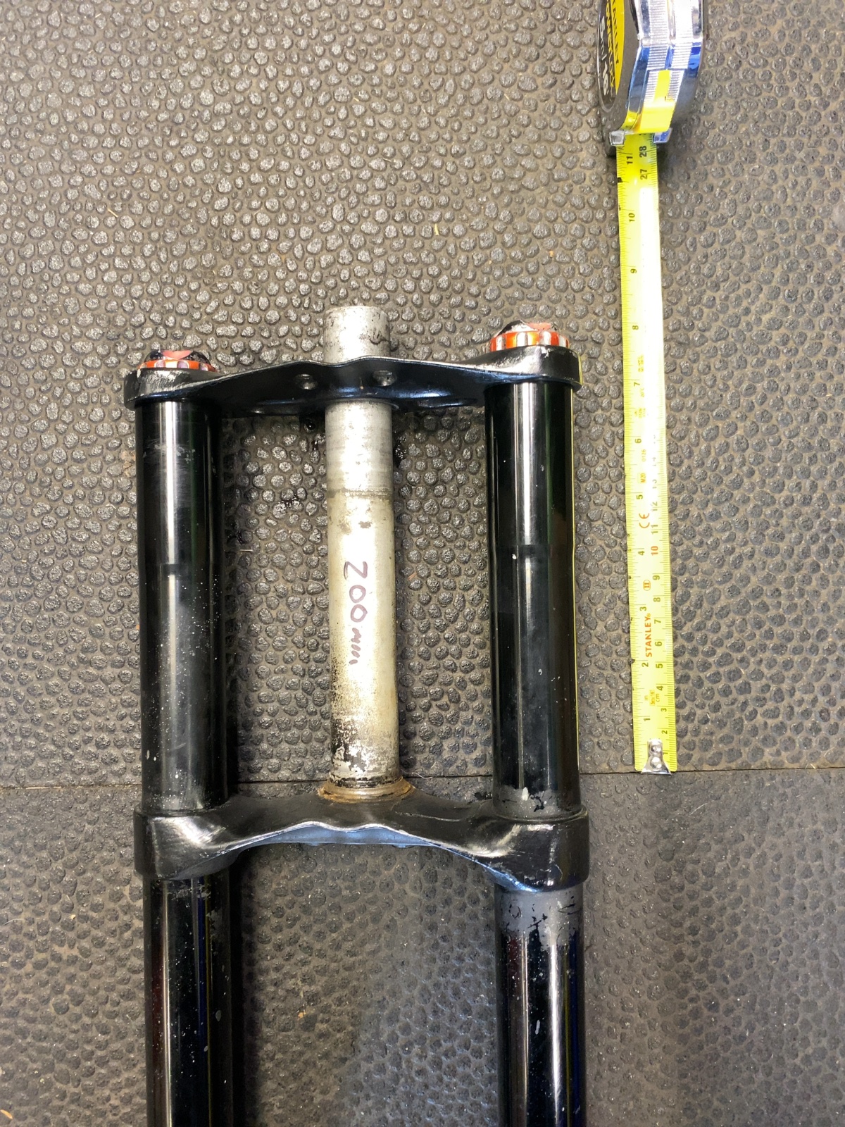 Dual Crown Downhill Suspension Fork 200mm Travel Fair