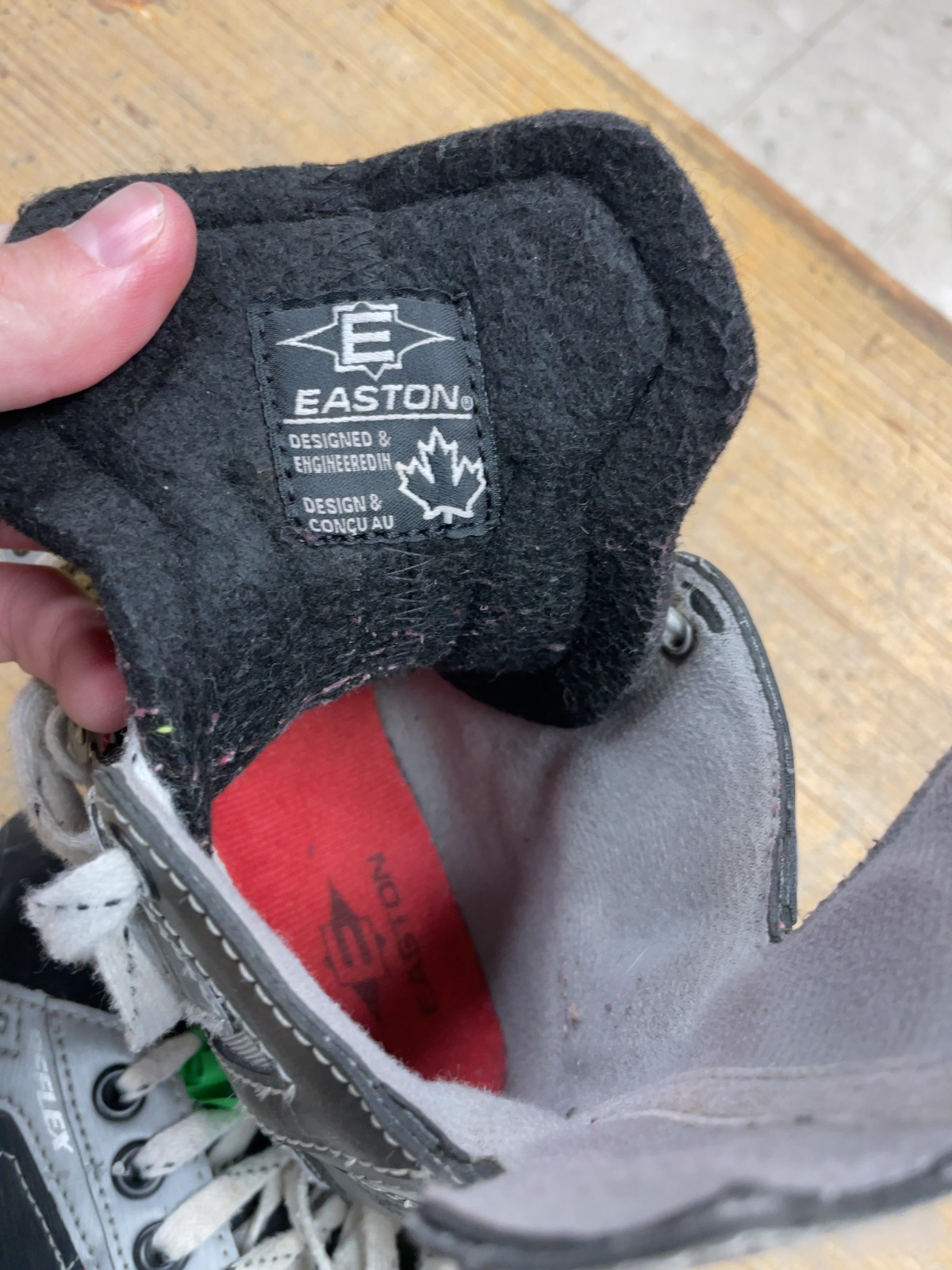 Easton Reflex Size 3.0 D Hockey Skates