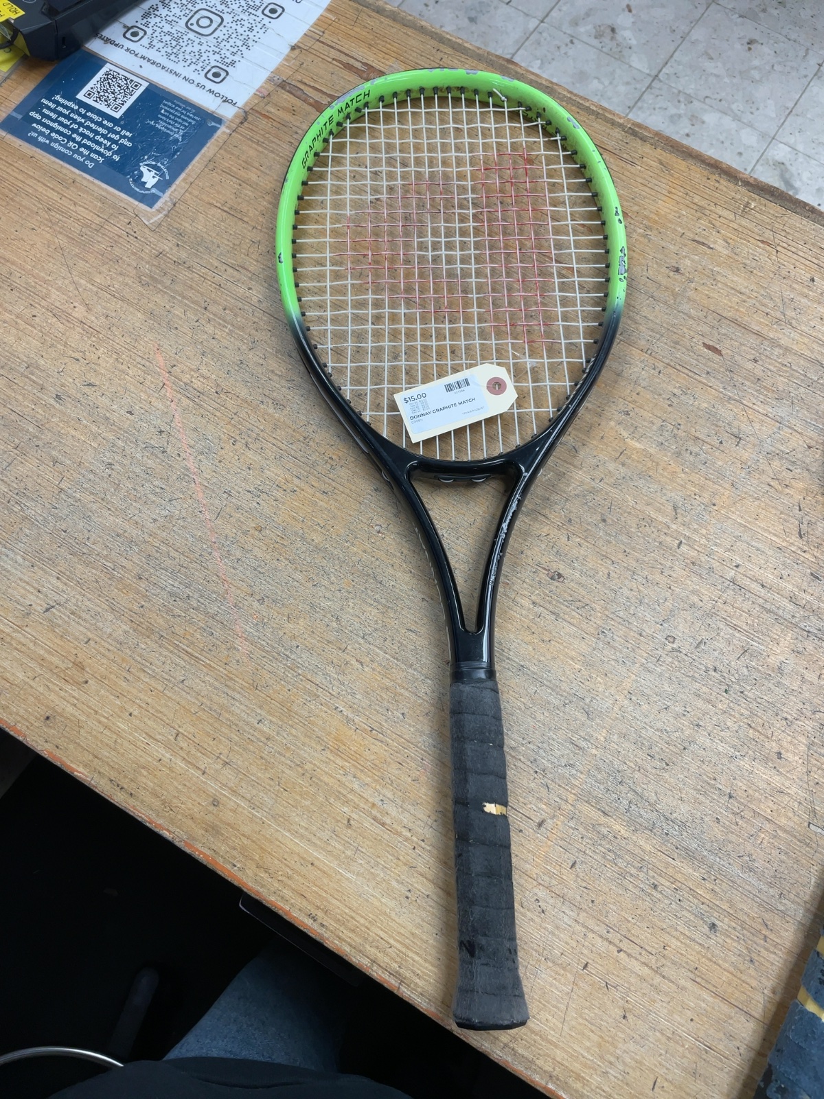 Donnay Graphite Match Tennis Racquet