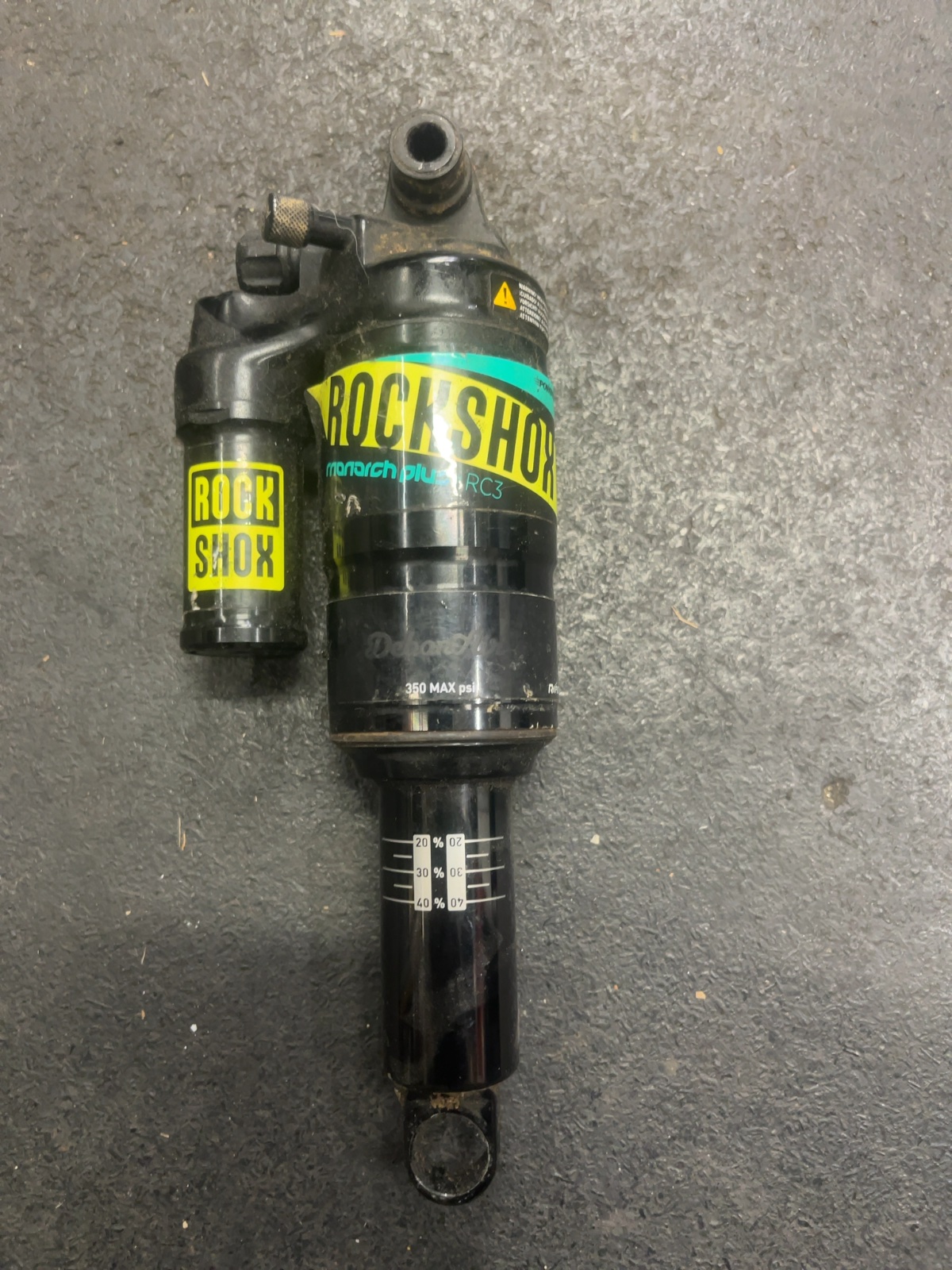 RockShox Monarch Plus RC3 DebonAir Rear Shock 200x60 Good