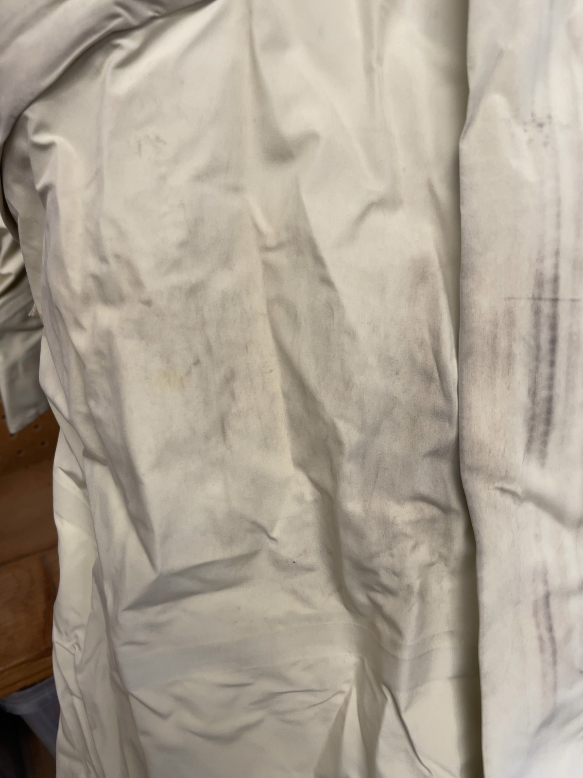 Arc'teryx Rain Jacket Size S Off-White