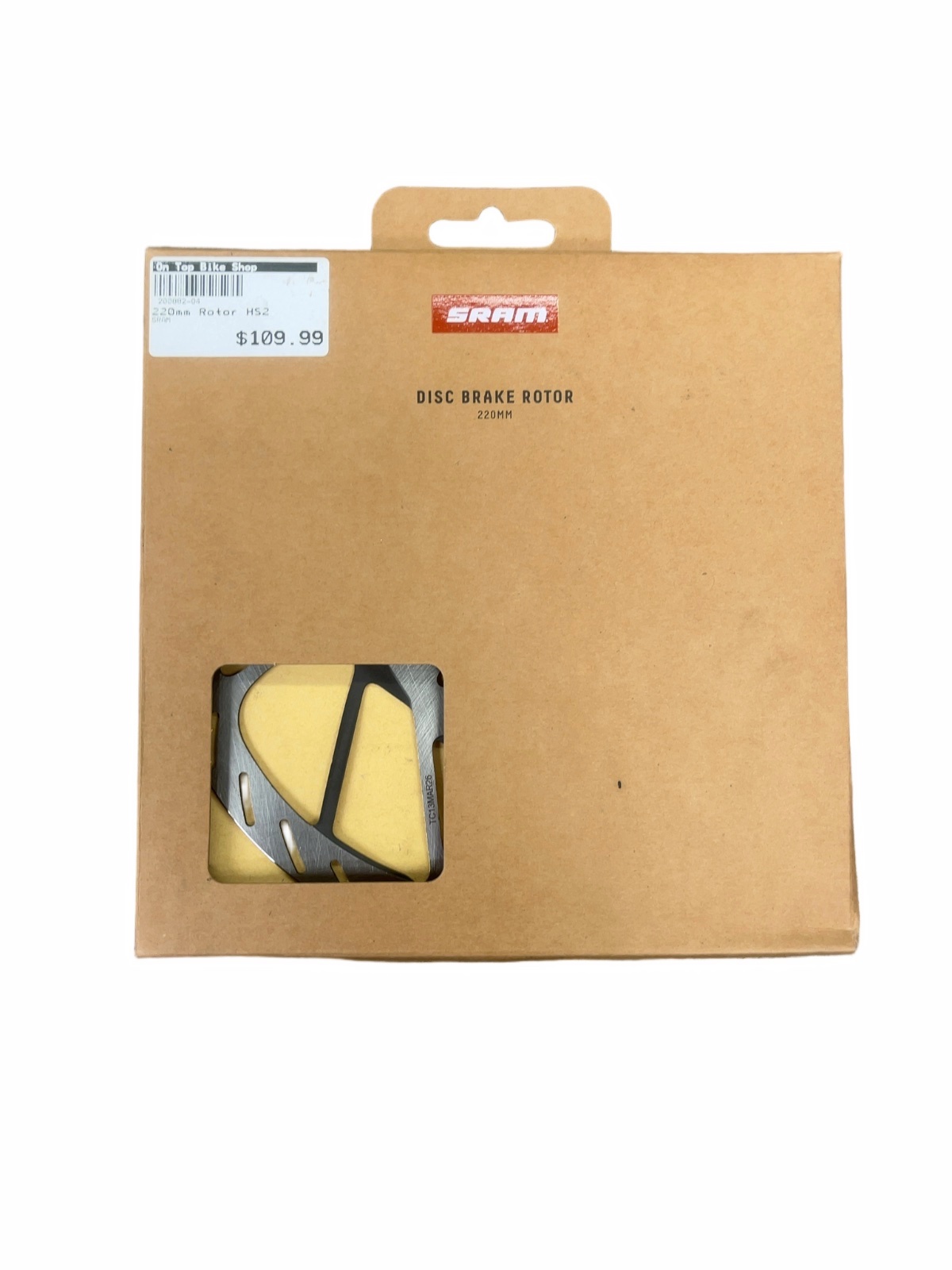 SRAM HS2 Disc Brake Rotor 220mm New - image 1