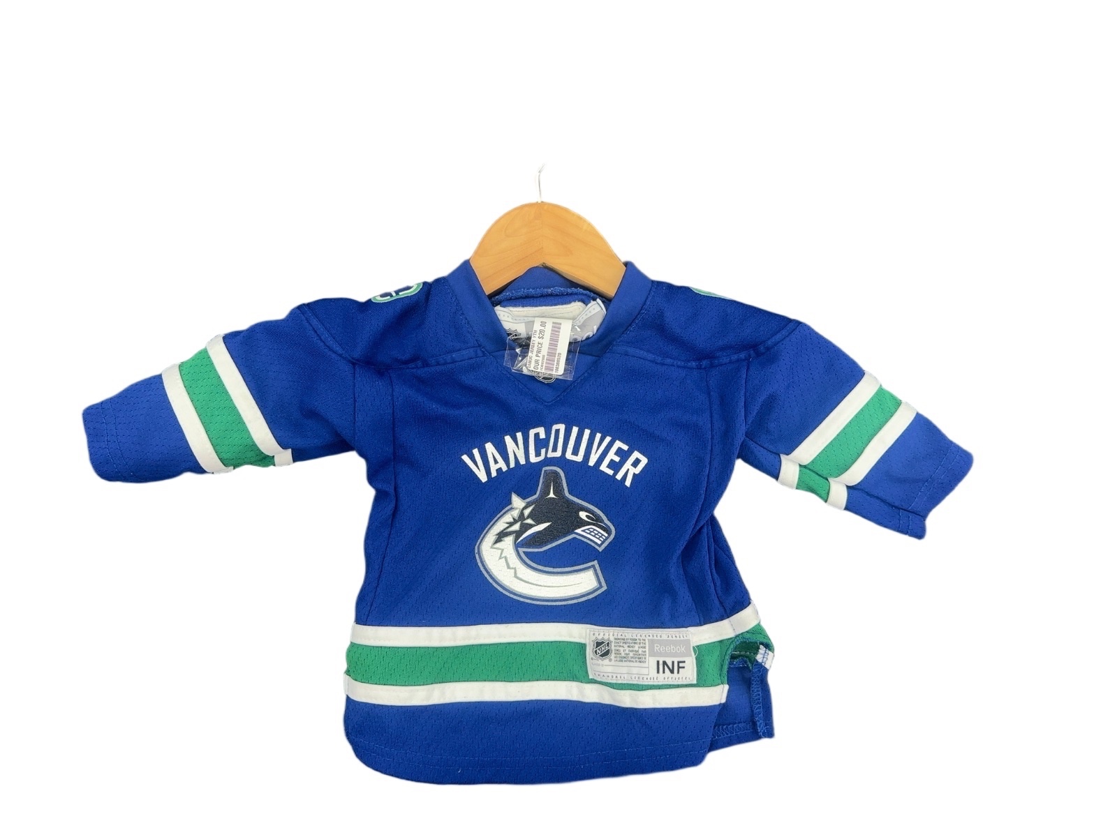 Reebok Vancouver Canucks Infant Hockey Jersey