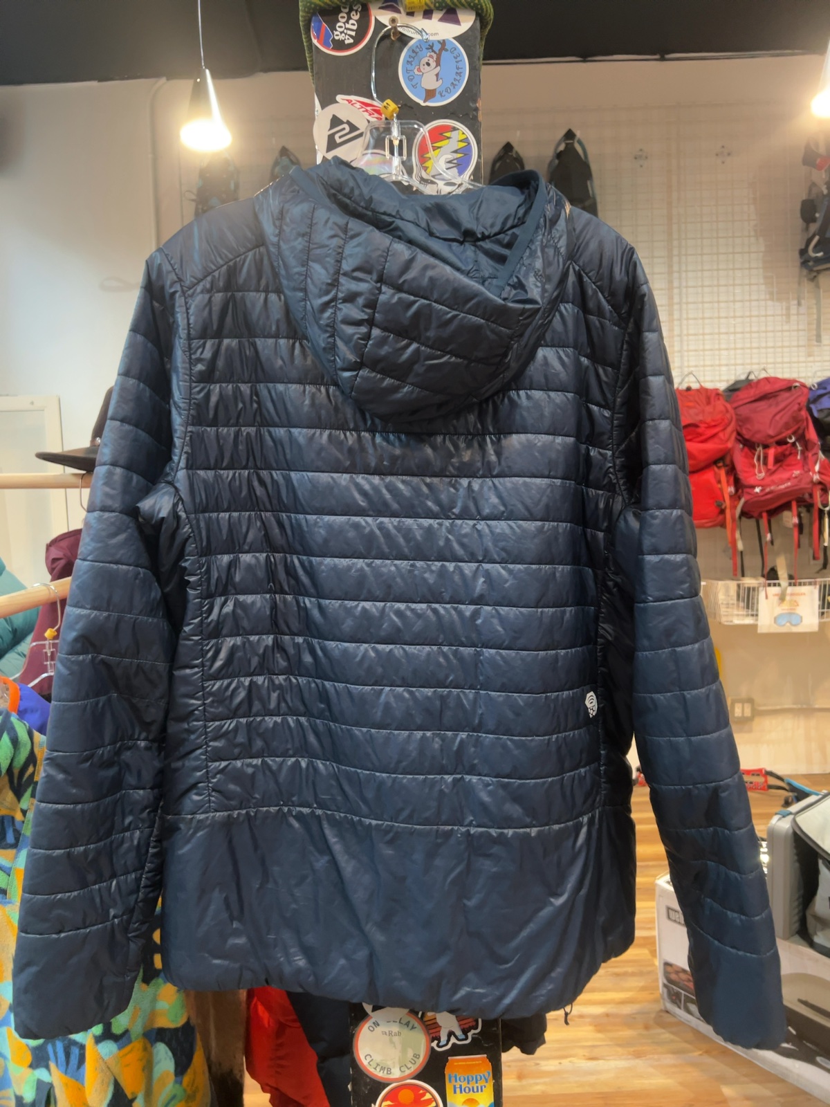 Mountain Hardwear Free Element Hooded Puffer Jacket Pre-Owned M