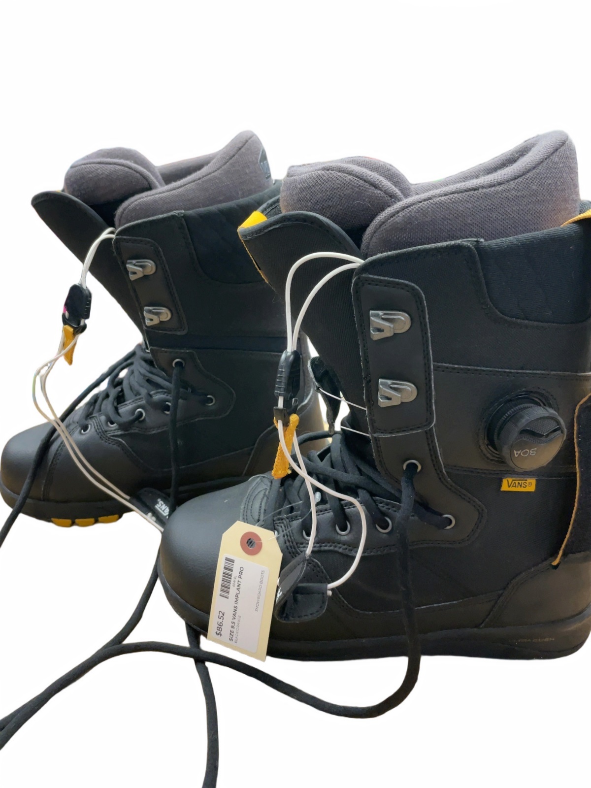 Vans Implant Pro Size 9.5 Snowboard Boots - image 1