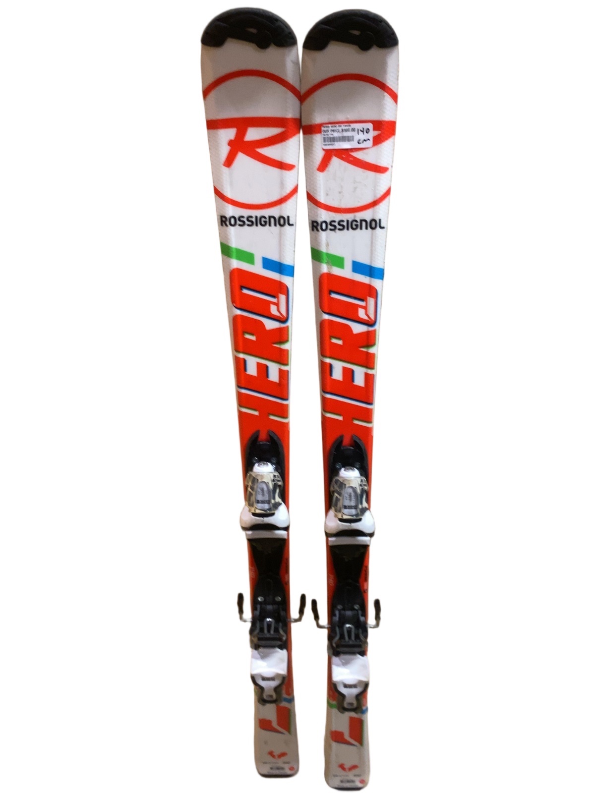 Rossignol Hero Junior Downhill Skis with Look Bindings - 140 cm - image 1