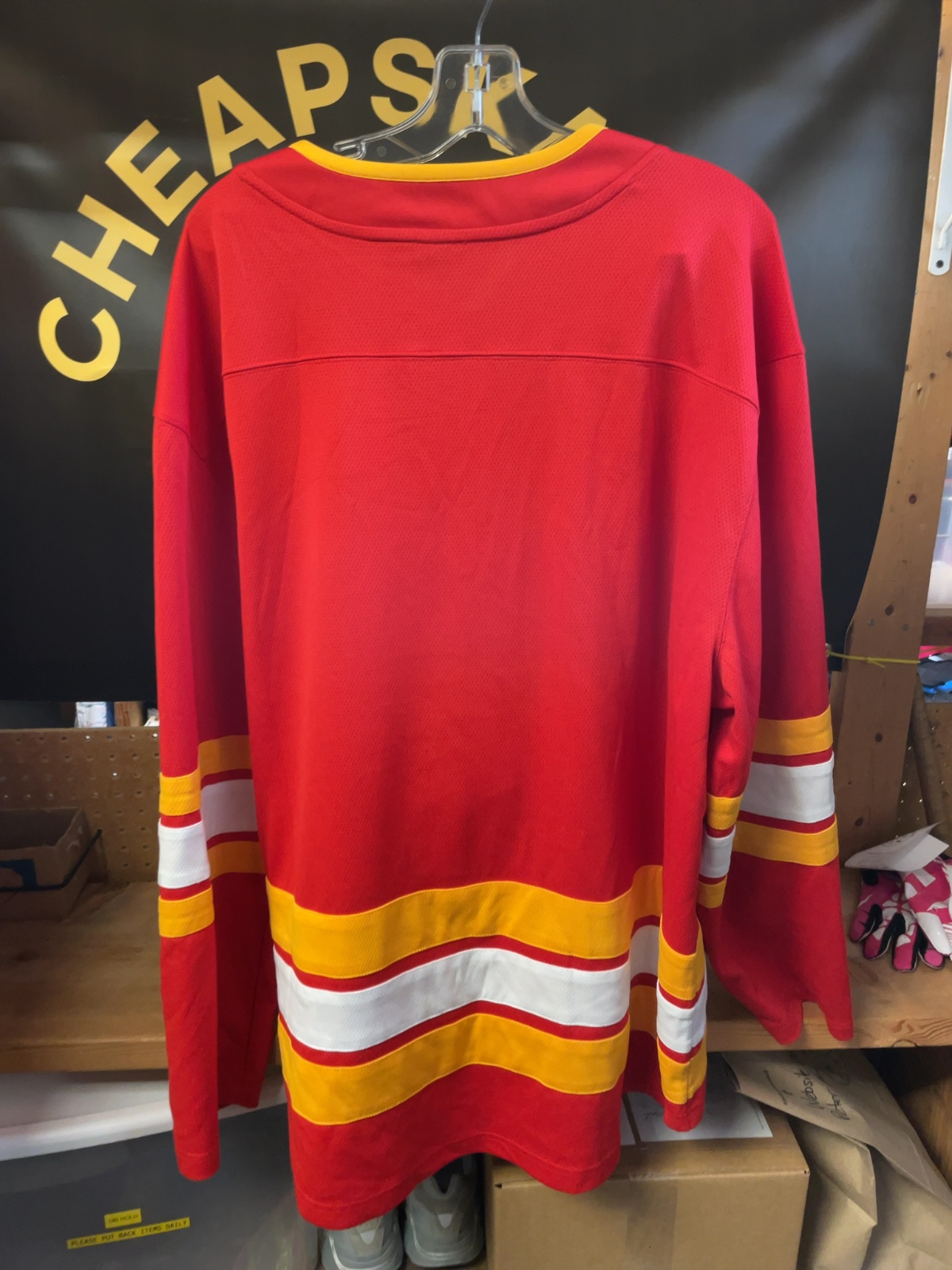 Fanatics Calgary Flames Breakaway Hockey Jersey Size 2XL