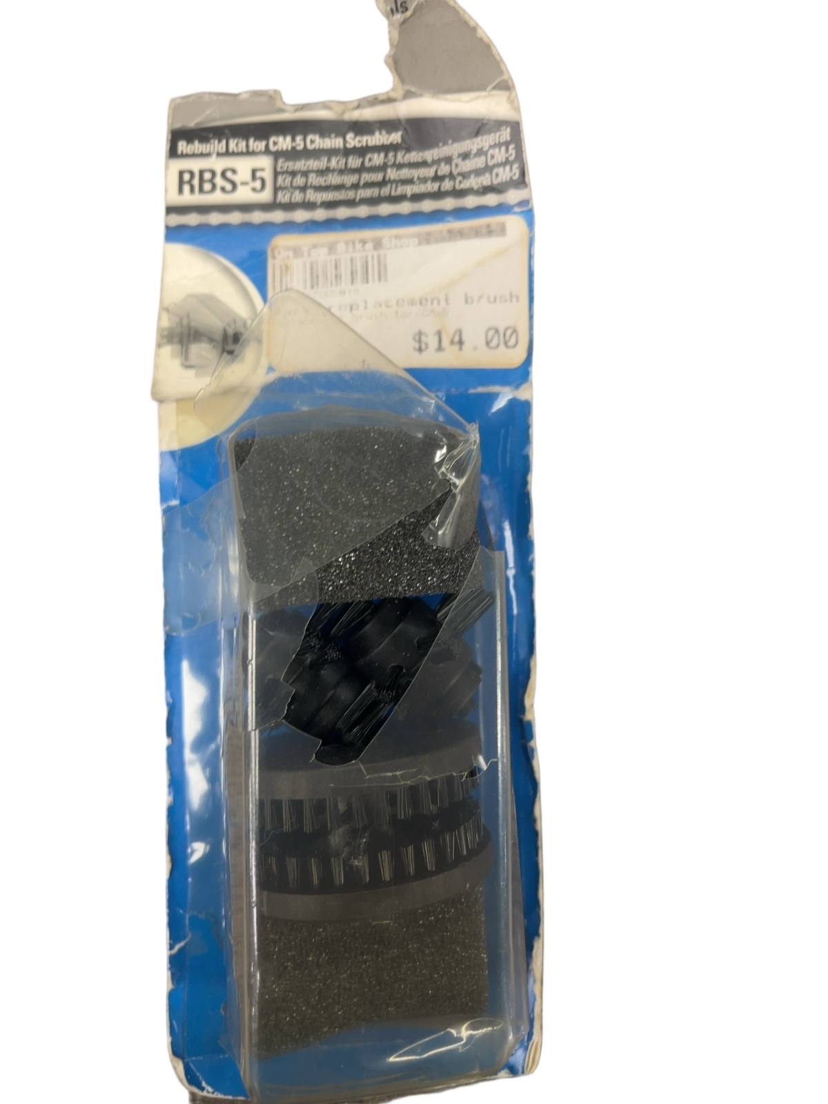 Park Tool RBS-5 CM-5 Chain Scrubber Rebuild Kit - image 1