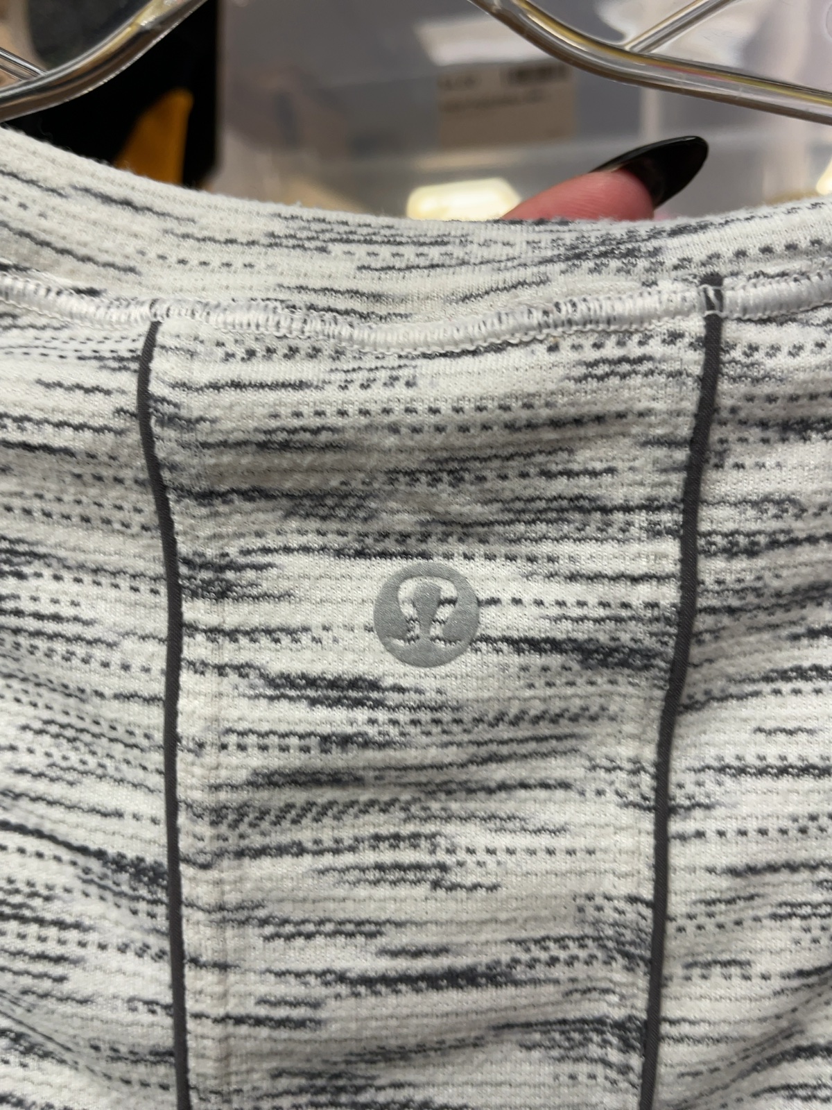 Lululemon Swiftly Tech Short Sleeve Shirt Size 4 White/Grey