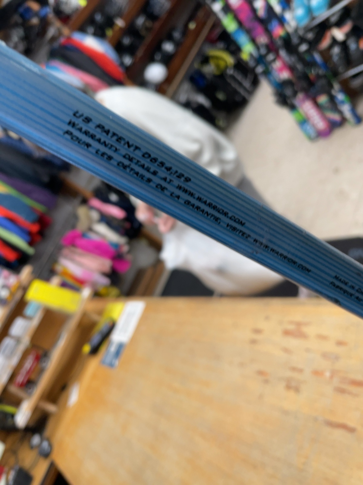 Warrior Covert QR4 Senior LH 85 Flex W03 Ice Hockey Stick
