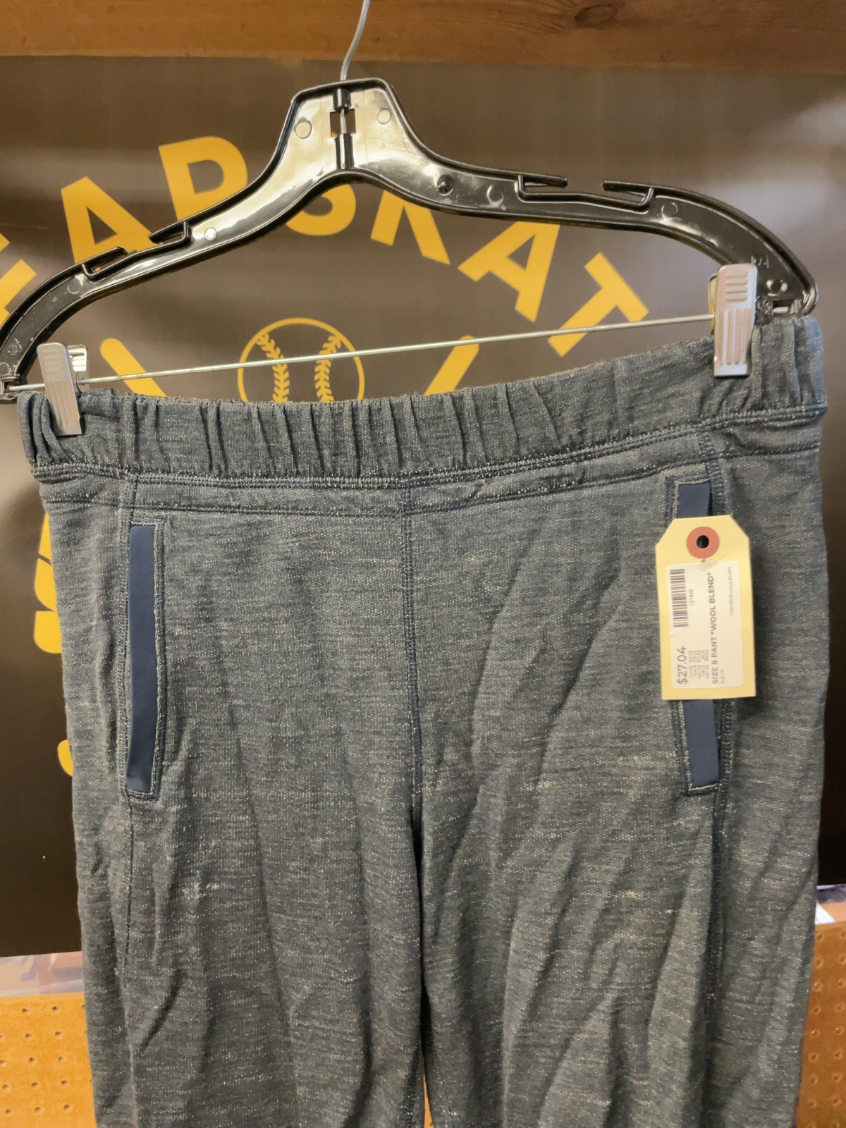 Lululemon Wool Blend Pants Size 8 Navy