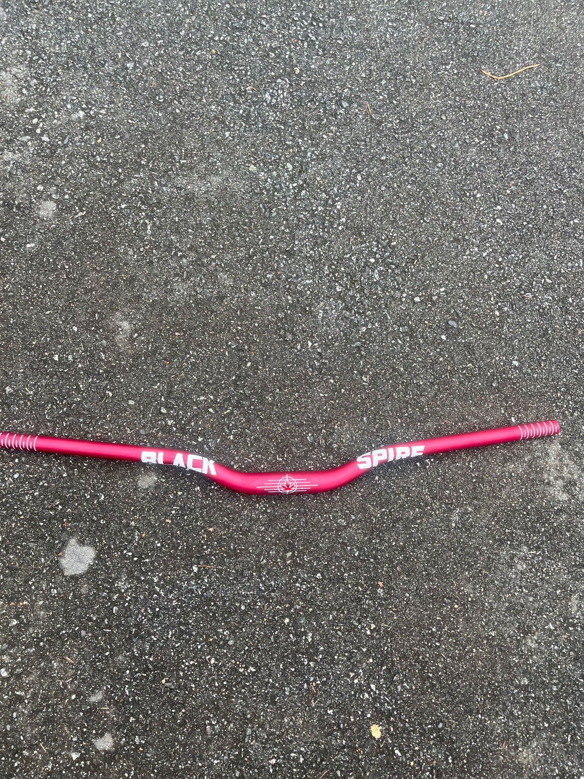 Blackspire Riser Handlebar Red new 35mm