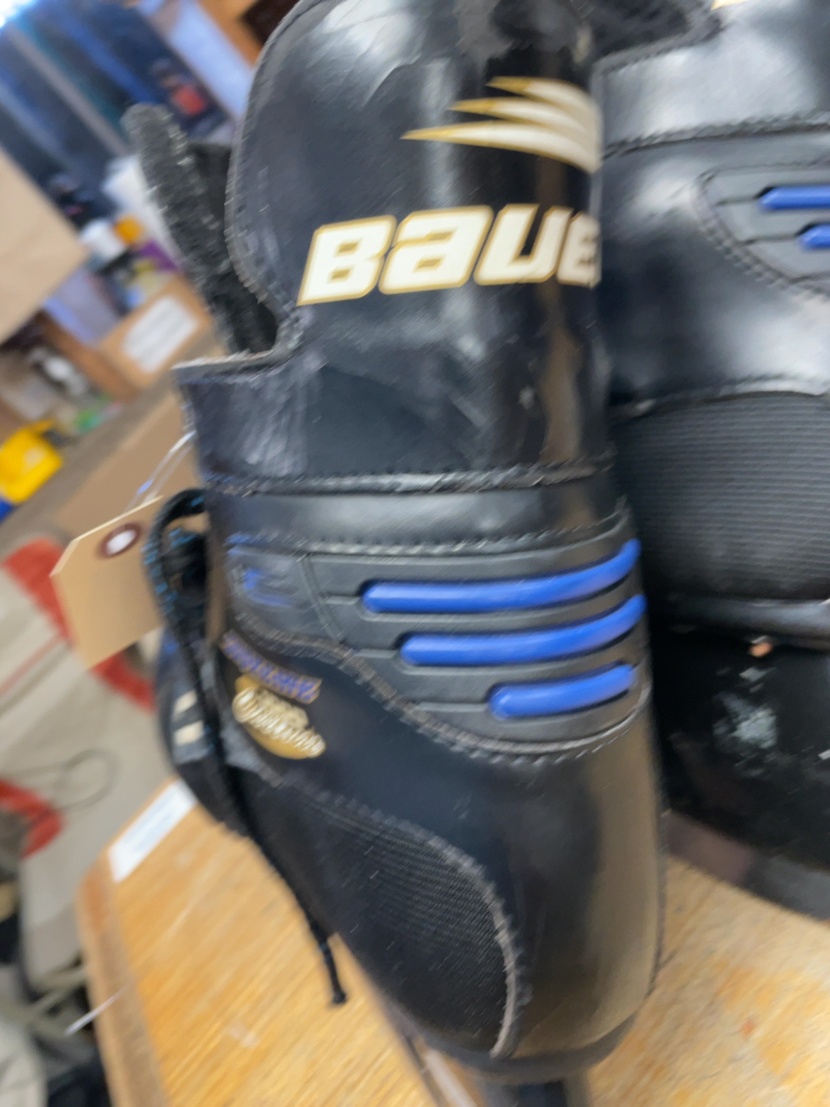 Bauer Supreme 1000 Custom Size 8 Ice Hockey Skates