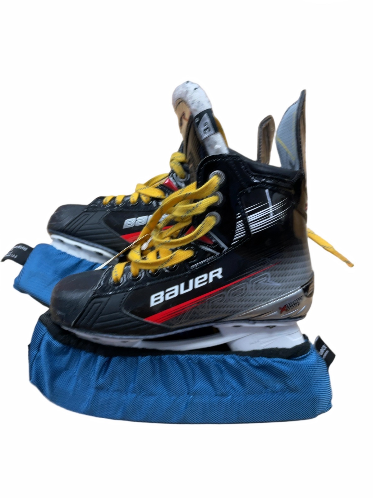 Bauer Vapor X Shift Pro Junior 3.5 D Ice Hockey Skates with Blade Guards