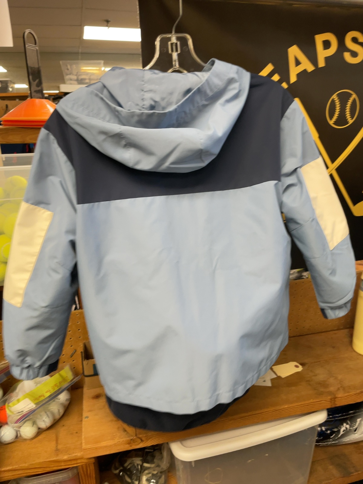 balabala Hooded 3-in-1 Jacket Size 140/68 (Youth 10) Blue