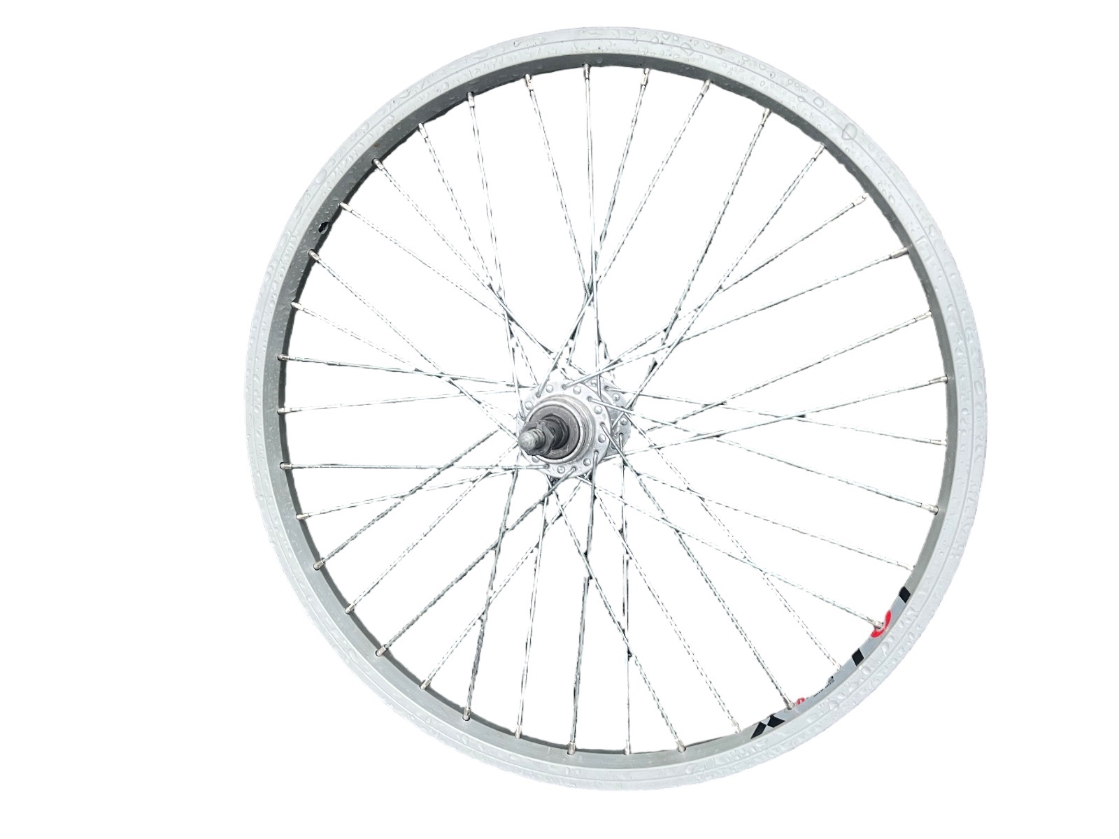 Alex X-Rims 20" Front Bicycle Wheel Silver Good 20x110 TA