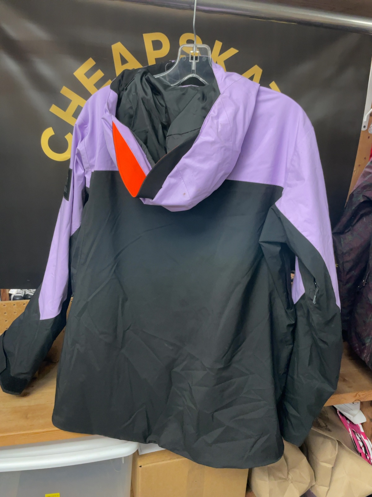 Helly Hansen ULLR Ski Jacket Size M Purple/Black
