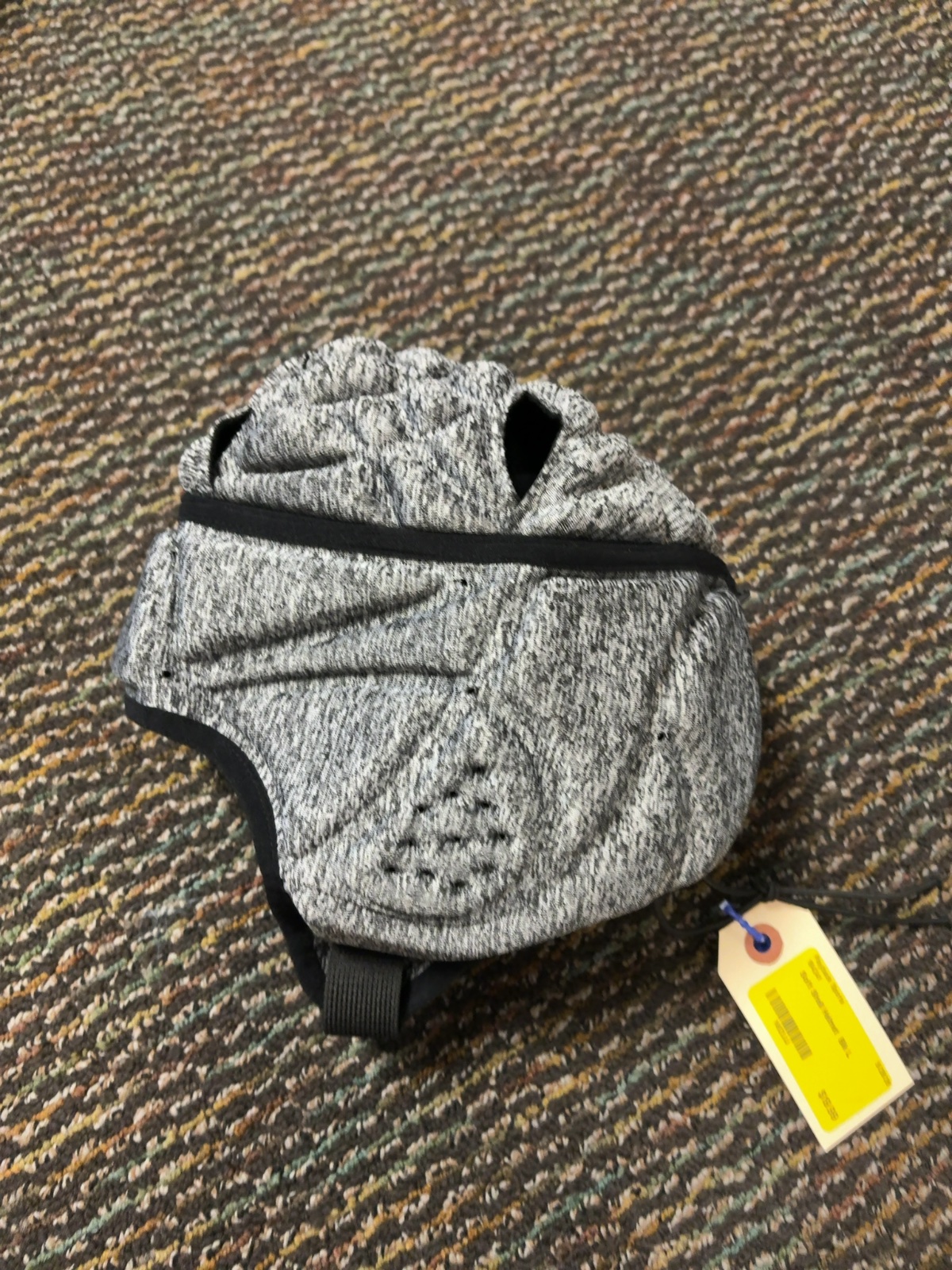 Unbranded Soft Shell Helmet Headgear Scrum Cap Grey Heather Good L