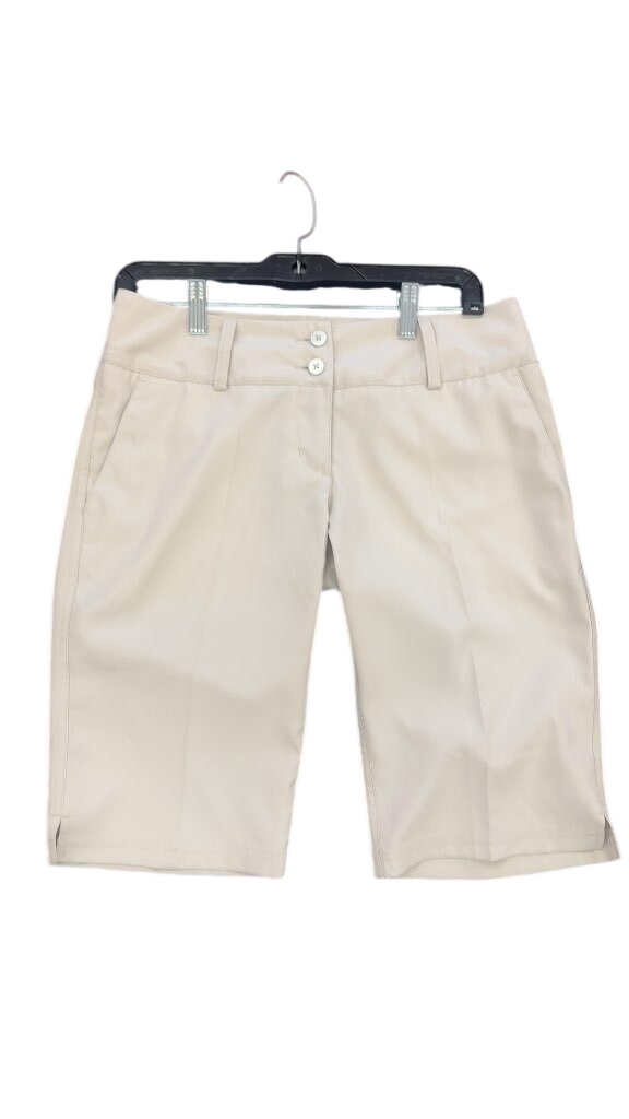 Adidas Golf Climalite Shorts NWT Beige Size 2 - image 1