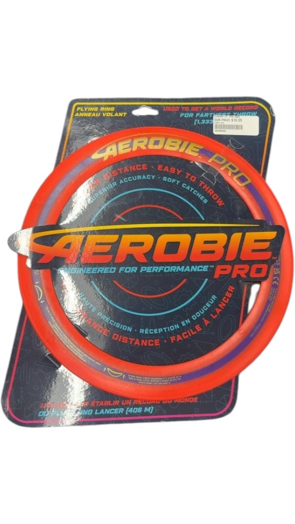 Aerobie Flying Ring Pro Orange New 13" - image 1