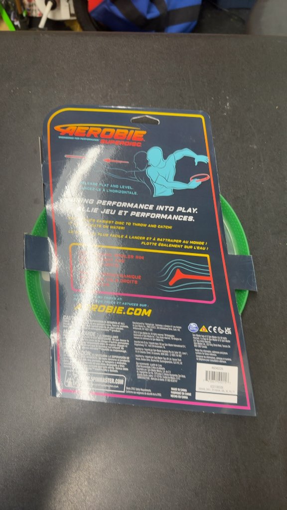 Aerobie Superdisc Flying Disc Green New