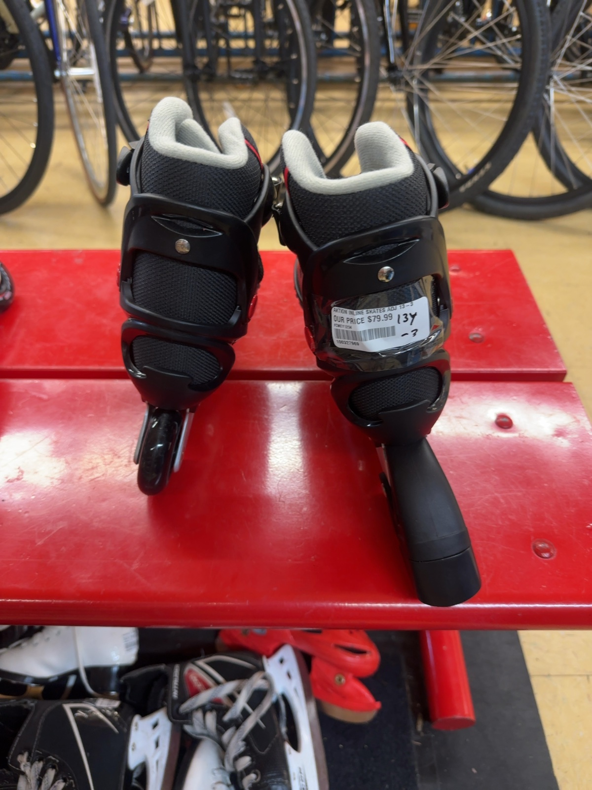 Aktion Adjustable Youth Inline Skates Size 13-3