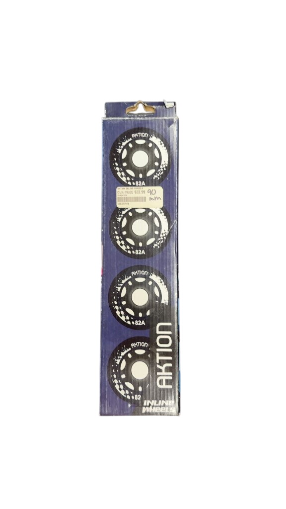 Aktion Inline Wheels 82A New 90mm Set of 4 - image 1