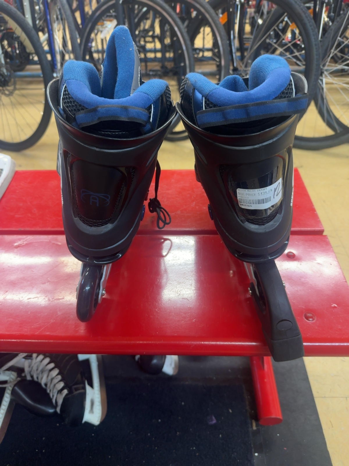 Aktion Patriot Inline Skates - Black/Blue