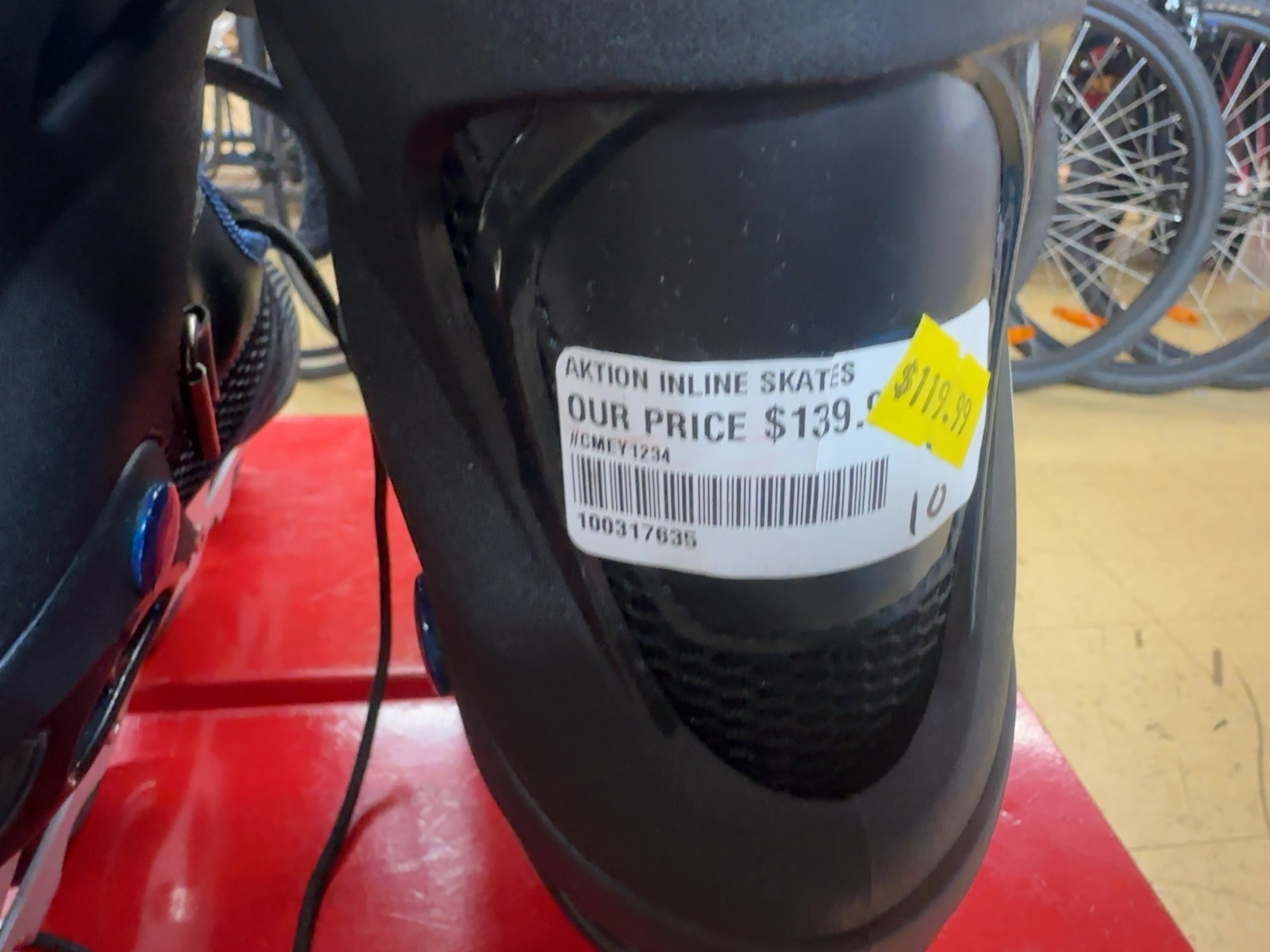 Aktion Speed Like Wind Inline Skates - Size 10