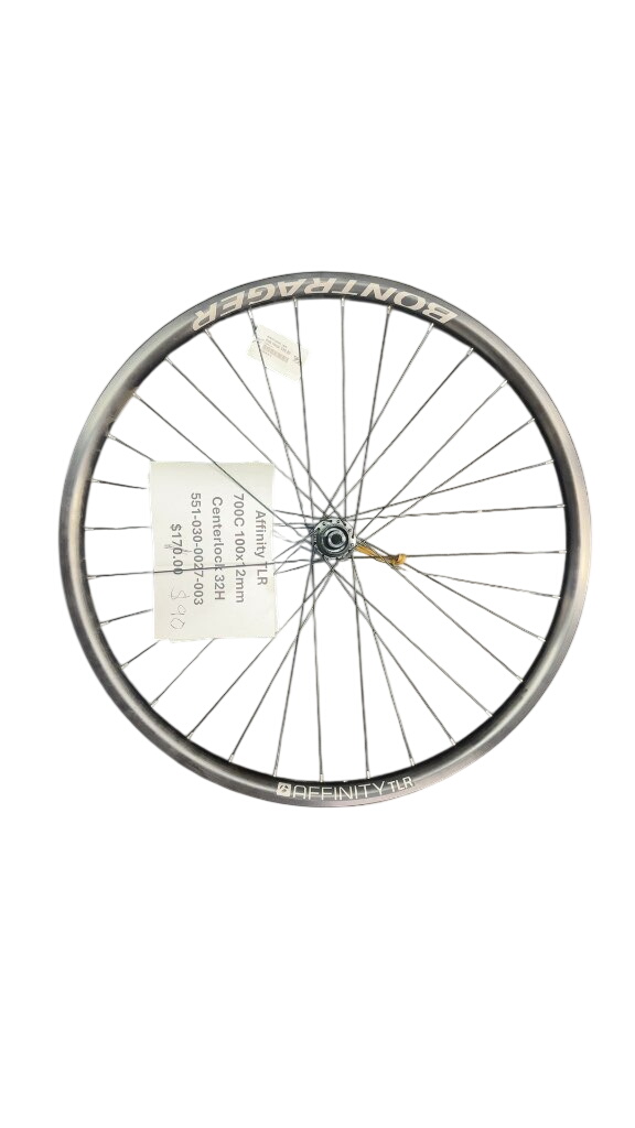 Bontrager Affinity TLR 700C Front Wheel - 100x12mm Centerlock