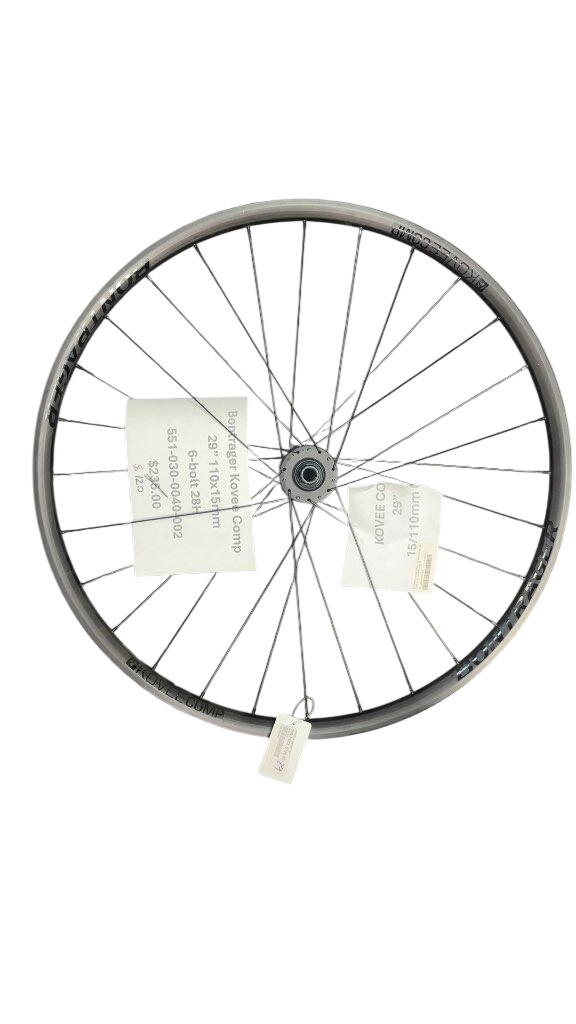 Bontrager Kovee Comp 29" 110x15mm 6-Bolt Front Wheel