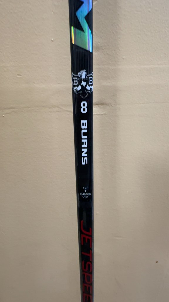 CCM JetSpeed FT7 Pro Brent Burns Pro Stock Hockey Stick - 120 Flex - Right