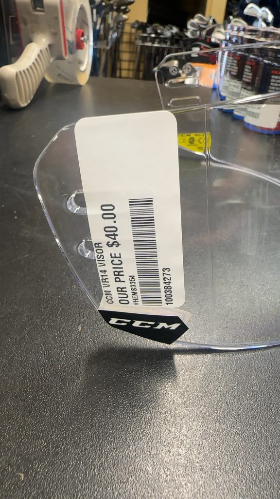 CCM VR14 Hockey Visor-New