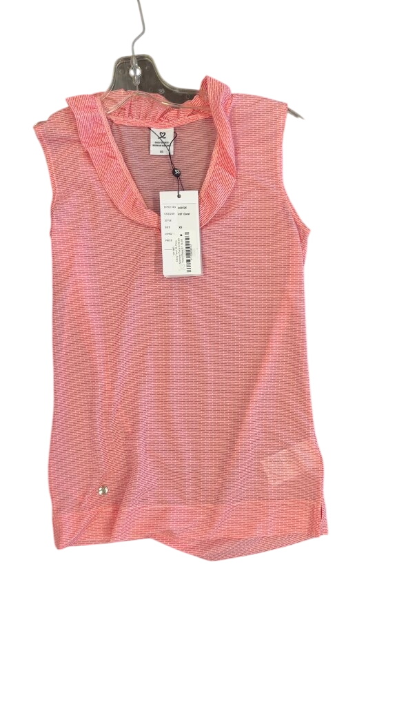Daily Sports Sleeveless Terni SL Polo Coral New With Tags XS - image 1