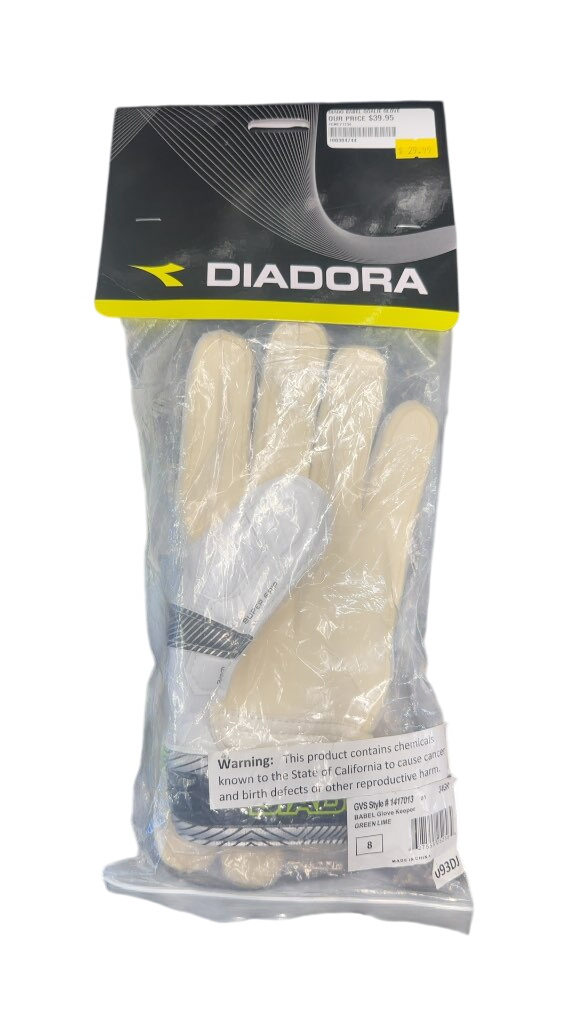 Diadora Babel Soccer Goalie Gloves - Size 8
Brand new - image 1