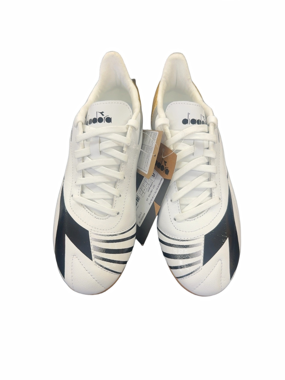 Diadora Maximus Elite LT Soccer Cleats - White/Gold - Size 8.5W
Brand new with tags - image 1
