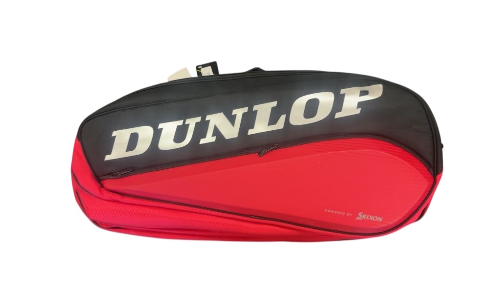 Dunlop Tennis Racquet Bag Powered by Srixon Red/Black New Condition - image 1