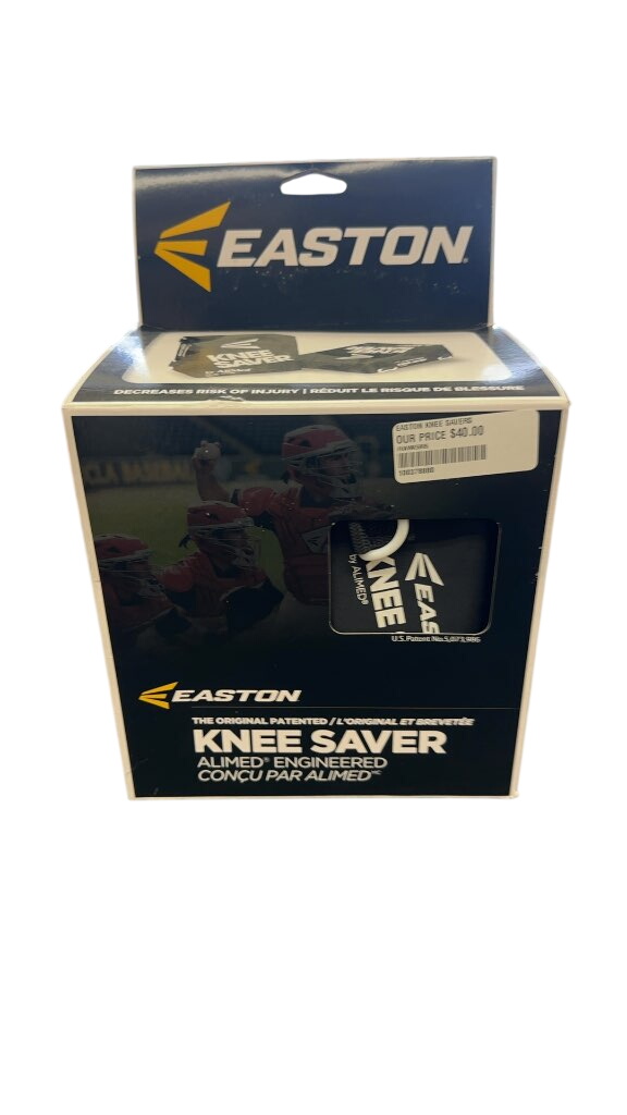 Easton Baseball Knee Saver Catcher's Support Black New - image 1