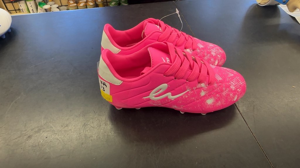 Elatto Youth Soccer Cleats - Pink - Size 13