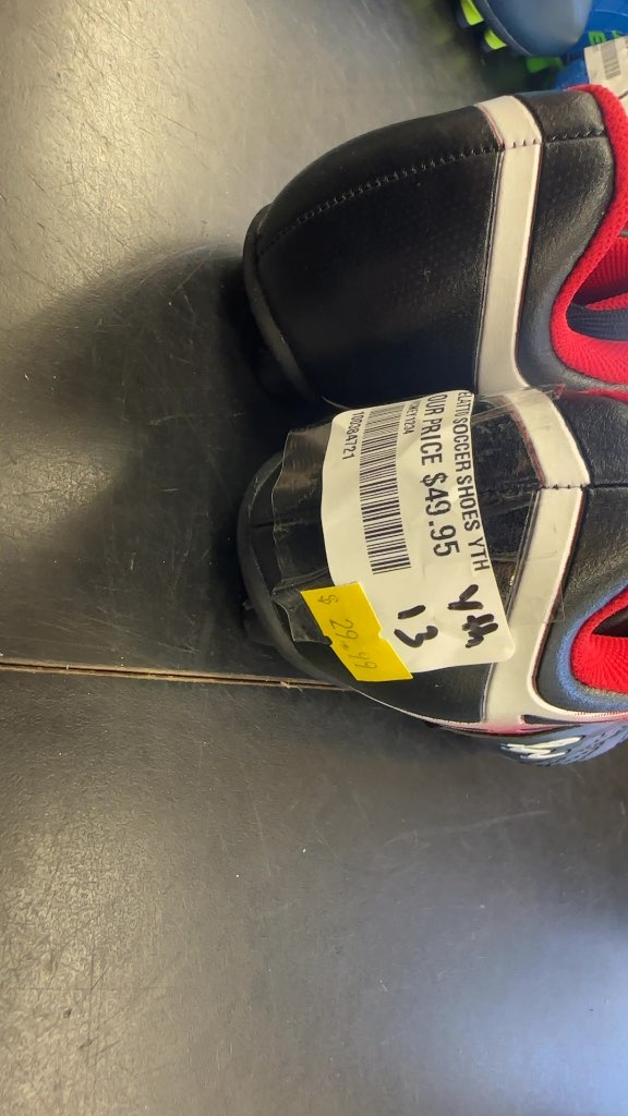 Elatto Youth Soccer Cleats - Size 13
