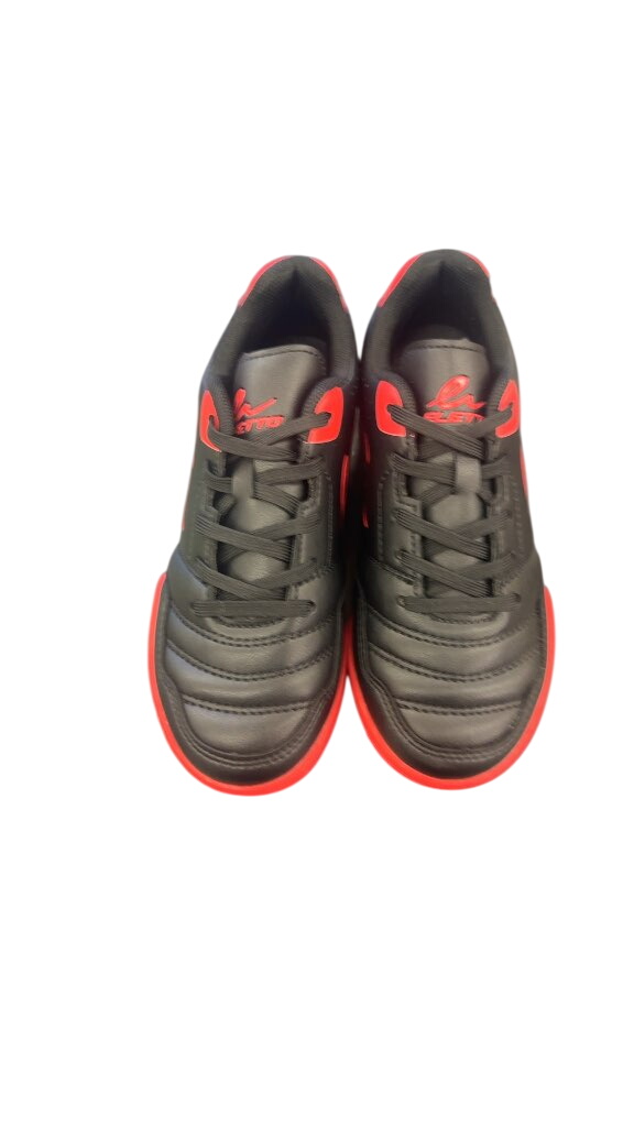 Elatto Youth Soccer Shoes Black/Red Size 13 indoor shoes - image 1