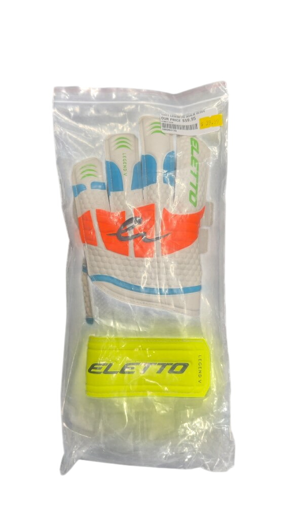Eletto Legend V FG Soccer Goalie Gloves brand new size 8 - image 1