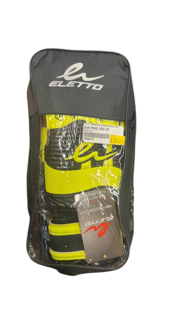 Eletto Skintech Duro Soccer Goalie Gloves size 9 Brand New - image 1