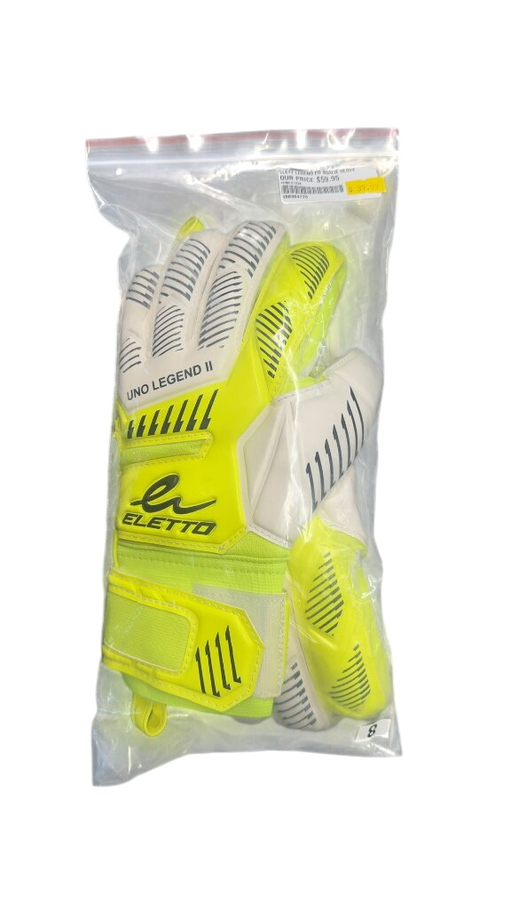 Eletto Uno Legend II Soccer Goalie Gloves - Size 8 brand new - image 1