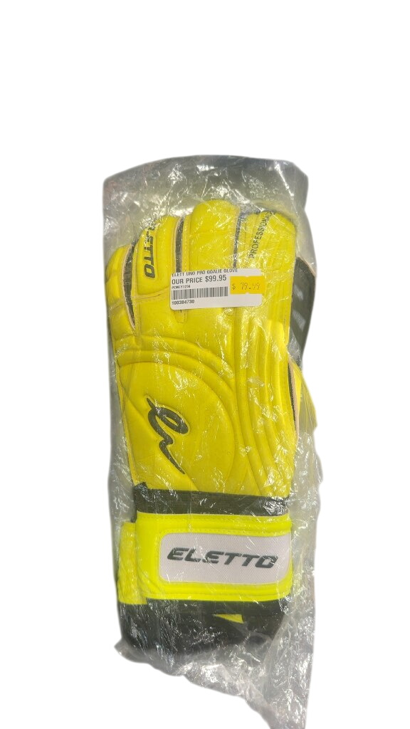 Eletto Uno Pro Soccer Goalie Gloves size 8 brand new - image 1